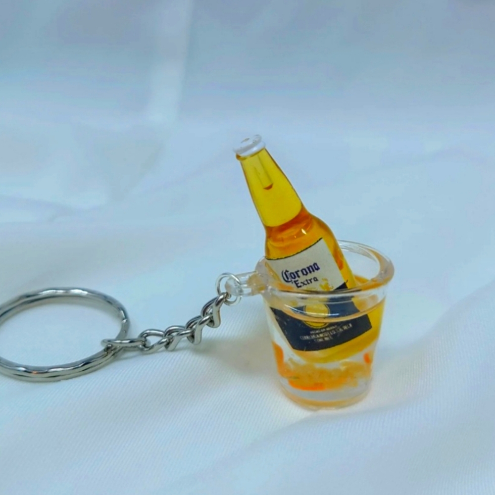Corona Keychain
